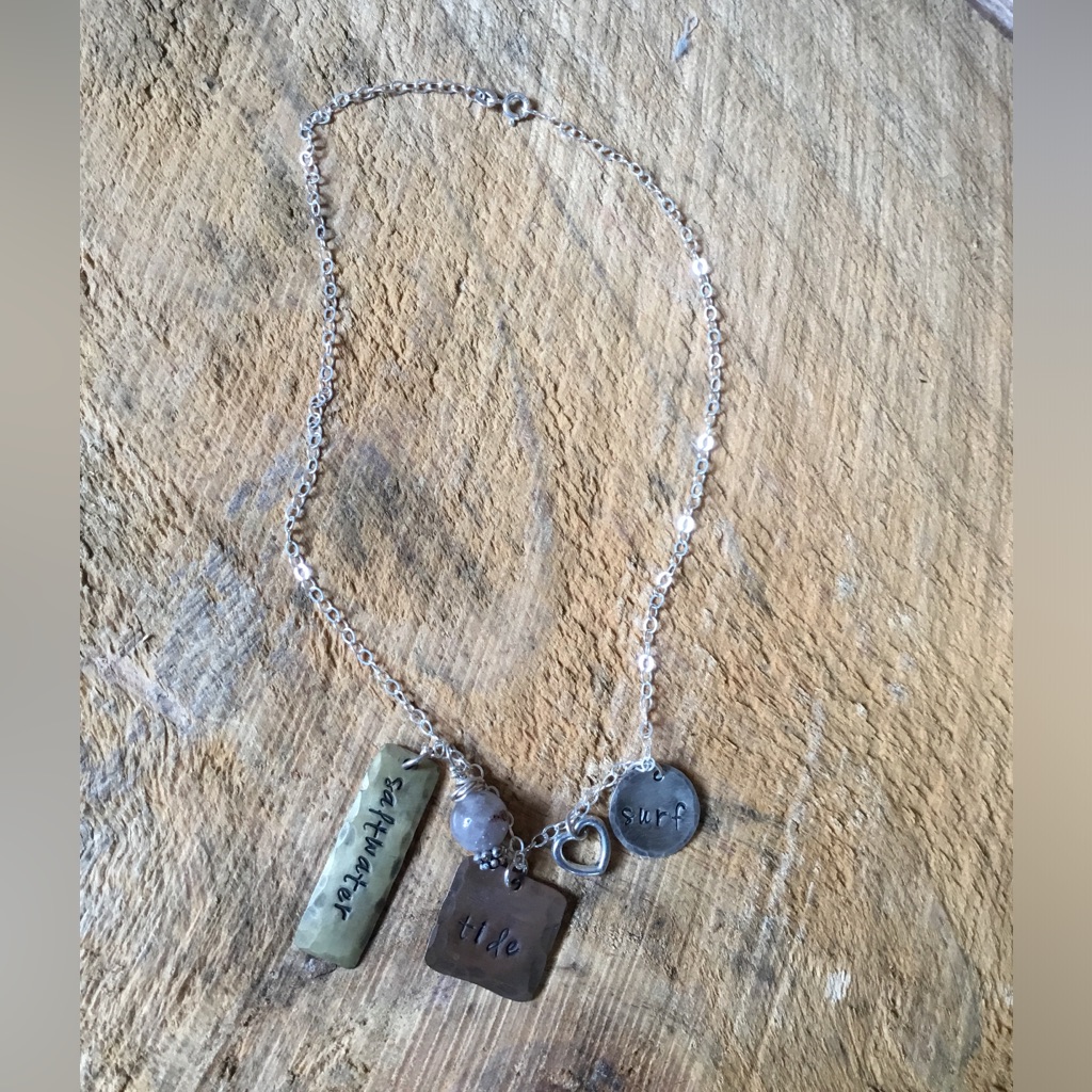 Tide Saltwater Surf Necklace